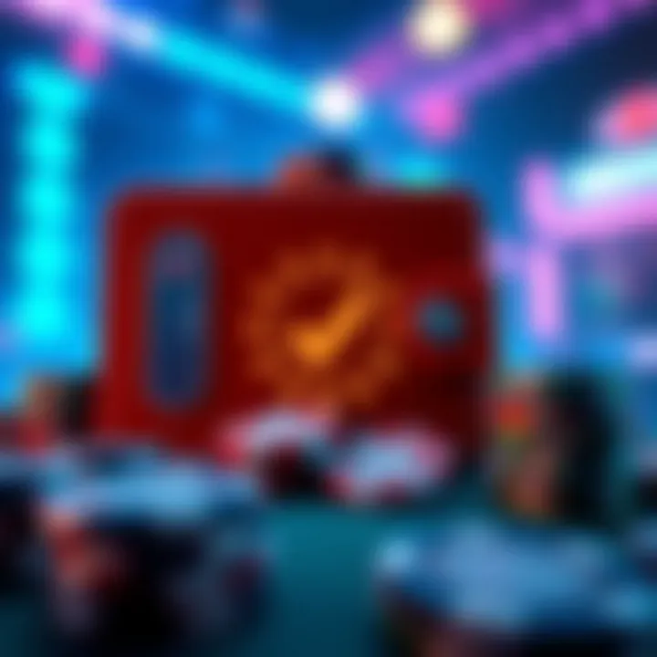 Illustration of a digital wallet with casino chips and a verified checkmark