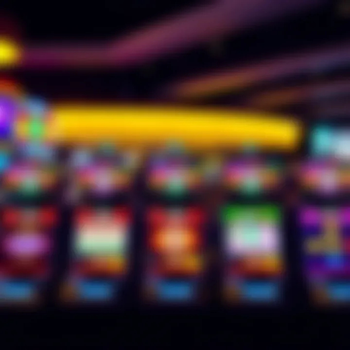 Modern pokies gameplay screen displaying colorful reels and winning lines at a licensed casino