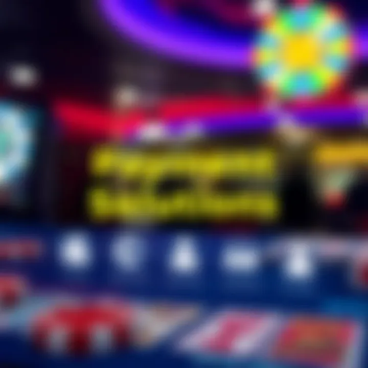 Secure payment methods and customer support icons representing user-friendly online gaming experience