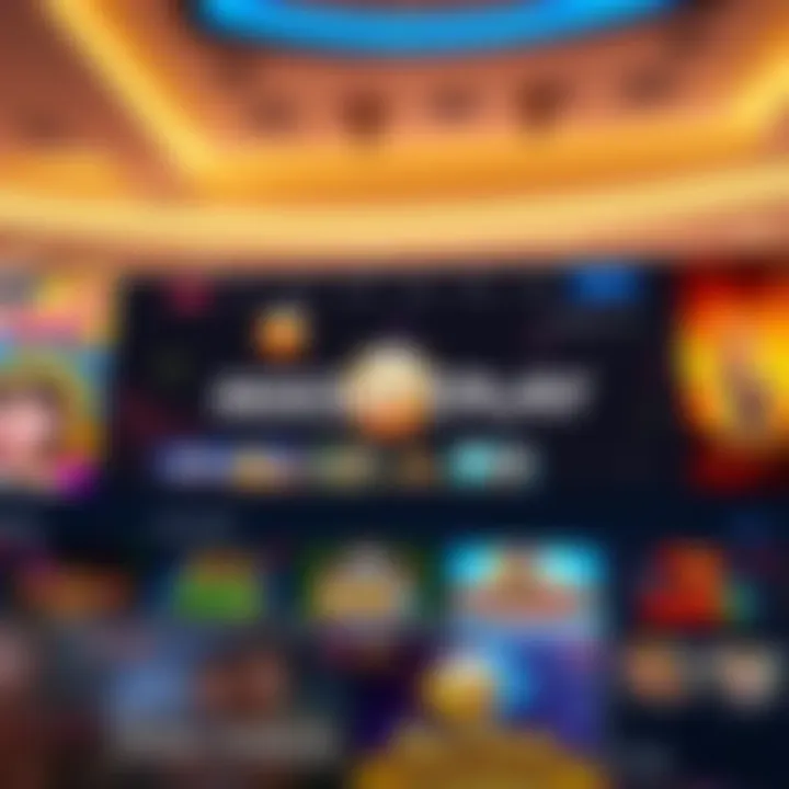 Rocketplay website homepage showcasing game variety and user interface