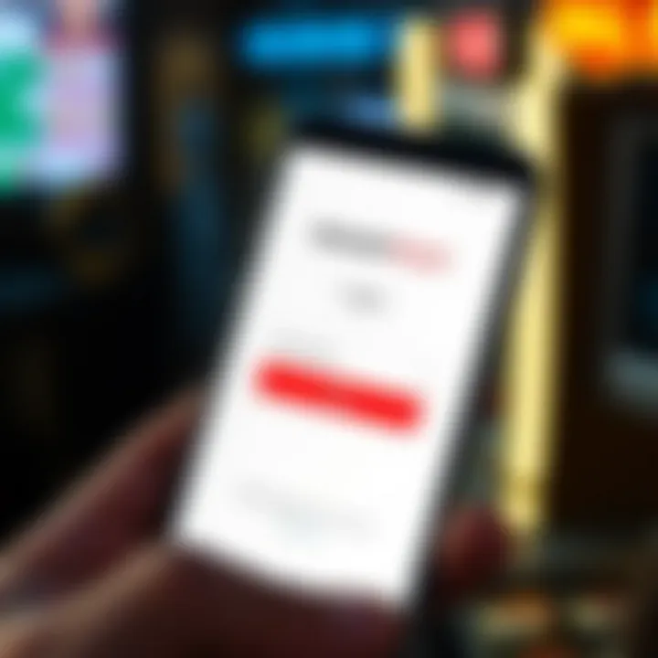 Mobile screen displaying RocketPlay app login interface with username and password fields