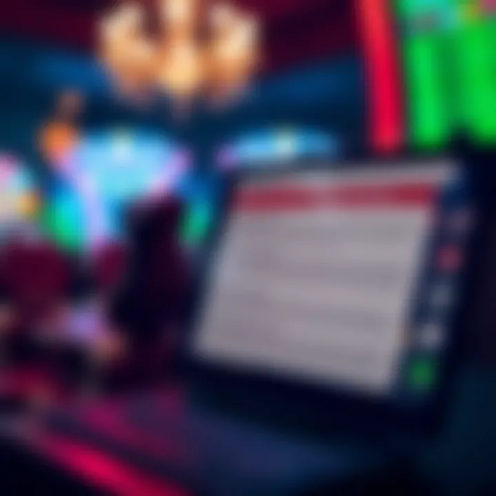 Graphic showing safe usage of online casino promotions with focus on terms and conditions for maximizing benefits