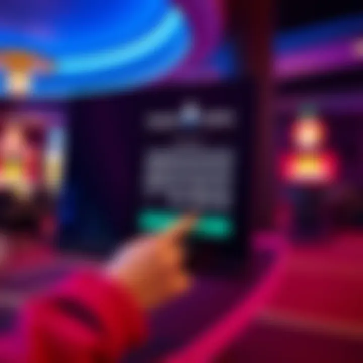 Account Registration Interface at Rocket Play Casino User registering an account on Rocket Play Casino interface with clear form fields