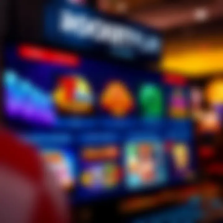 Rocket Play Casino Game Selection Showcase Online casino interface displaying various slot games and betting options