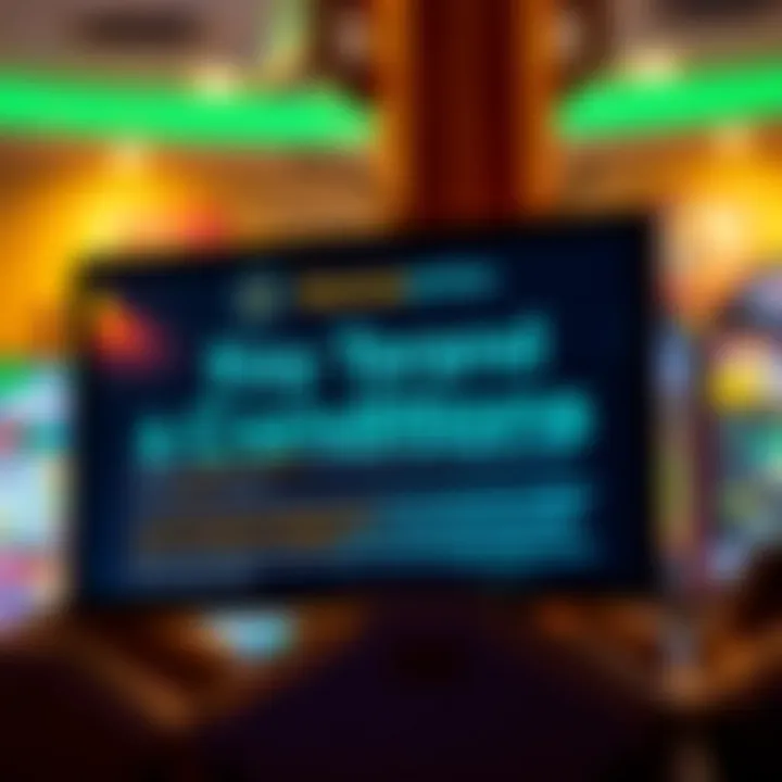 Visual representation of terms and conditions associated with Rocket Play Casino bonus codes displayed on a virtual screen