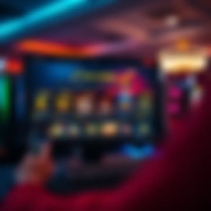 Interface showcasing Rocket Play Casino's free gameplay options on desktop
