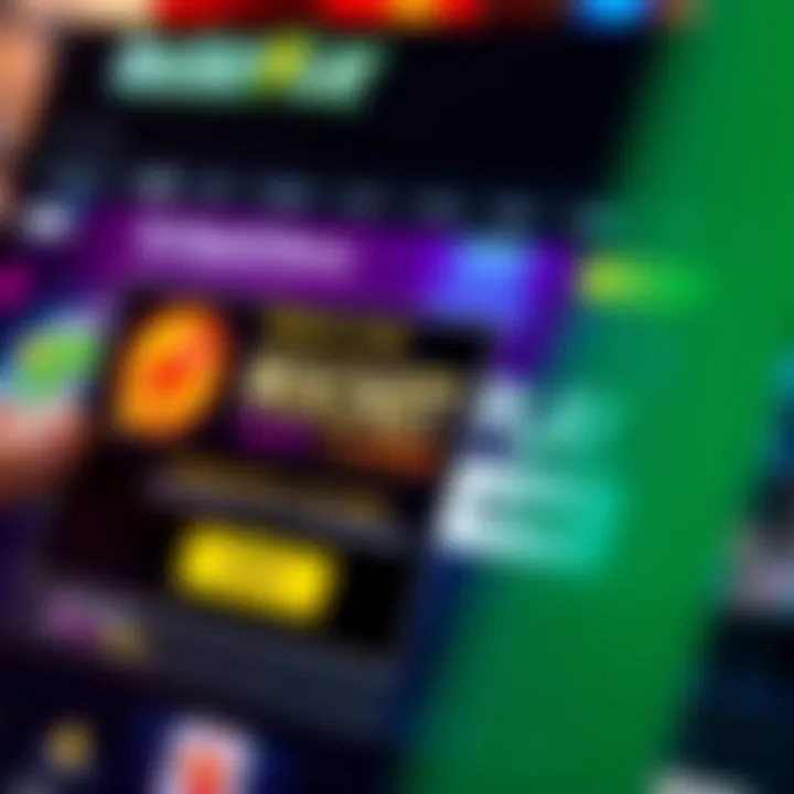 Illustration of a digital coupon code being redeemed on a casino website with a rocket icon