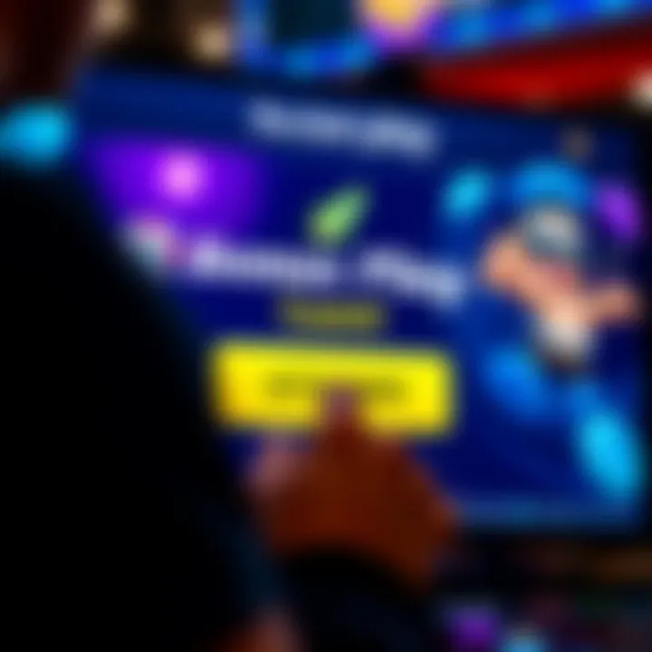 Digital interface showing a casino bonus code activation on a gaming platform