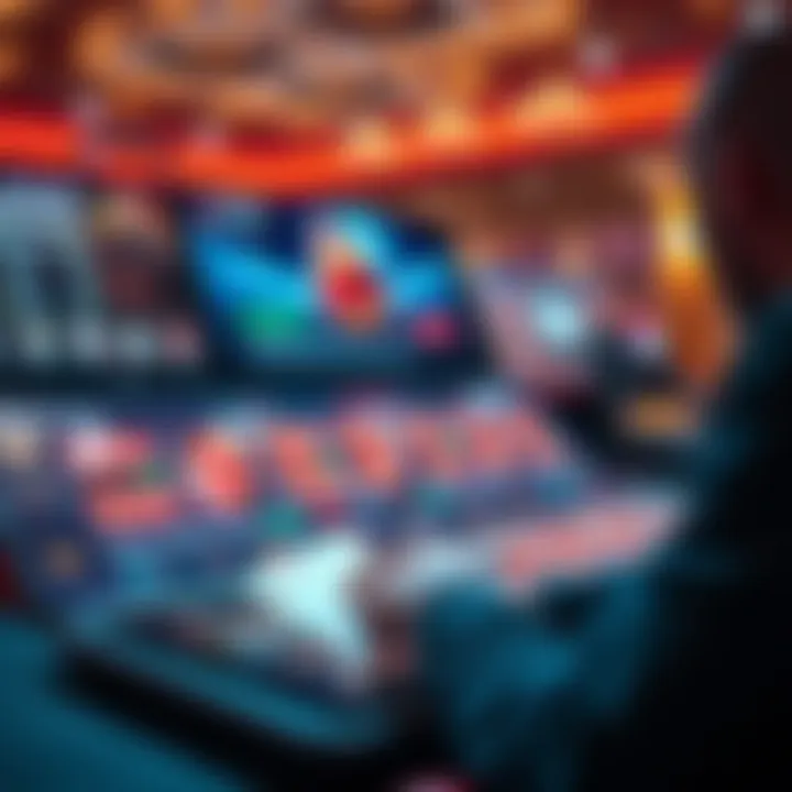 Secure payment options and user-friendly navigation on an online casino platform