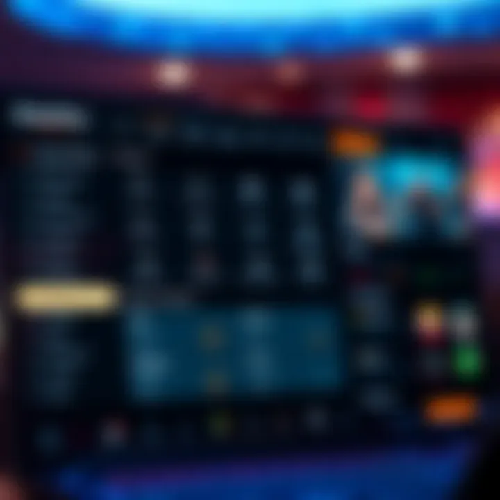 Dashboard of RocketPlay displaying account features and support options