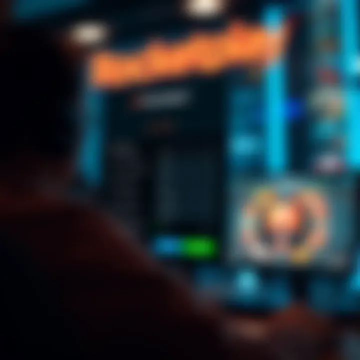 Illustration showing a user managing their Rocketplay account settings