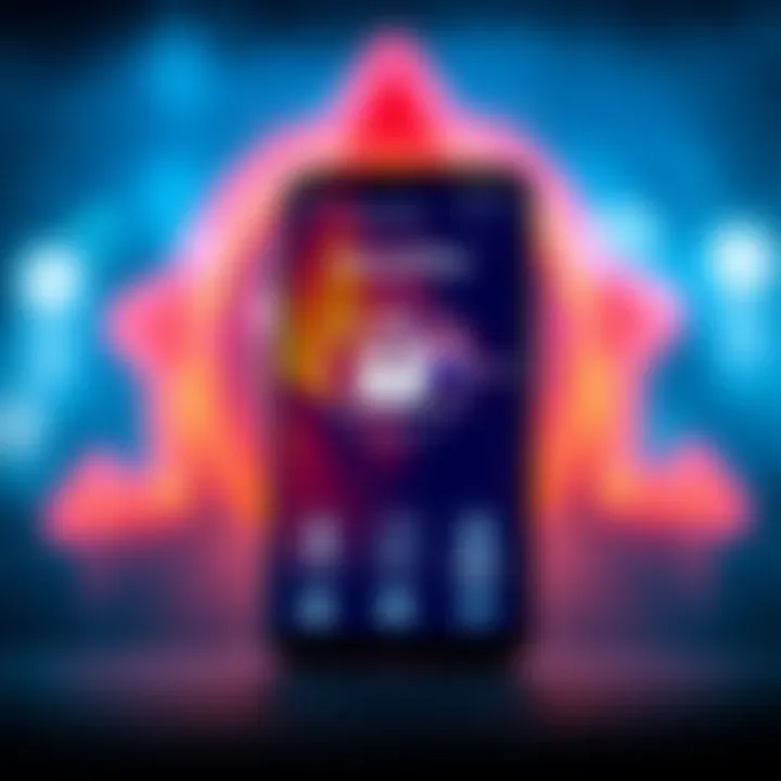 RocketPlay App Security and Support Features Secure connection symbol with a smartphone showcasing app security features and Australian support icons