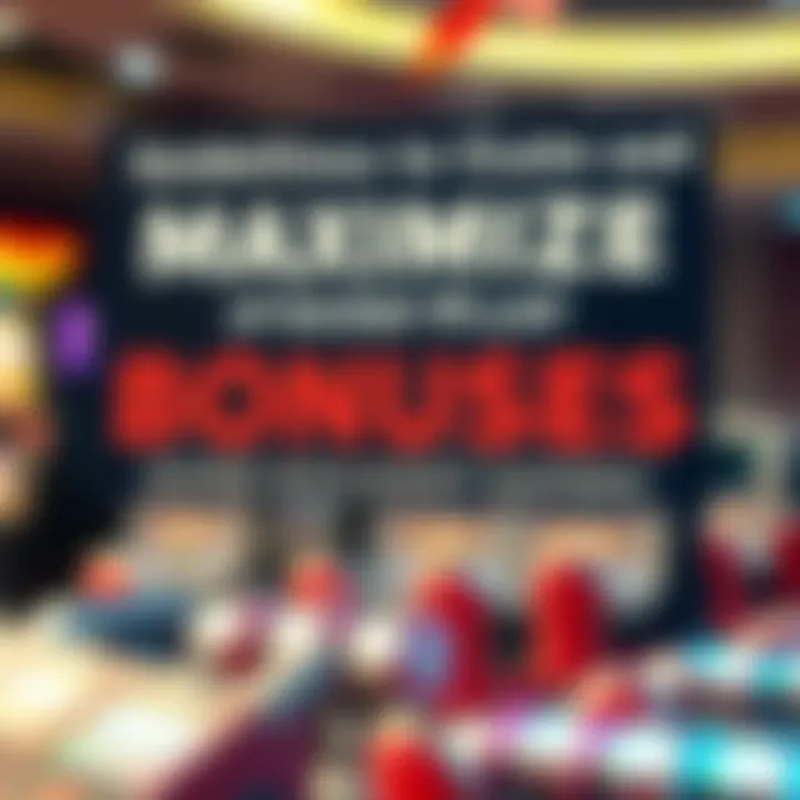 Graphic depicting how to claim and maximize bonuses on RocketPlay platform