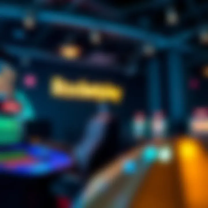 Illustration of a secure online gaming environment highlighting bonus terms and conditions