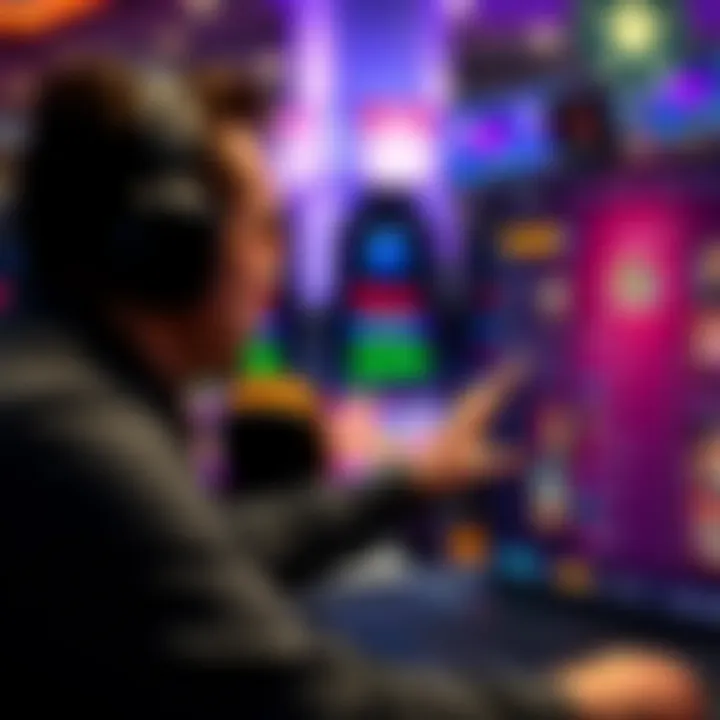 Illustration of a player navigating account security features on Rocketplay Casino dashboard