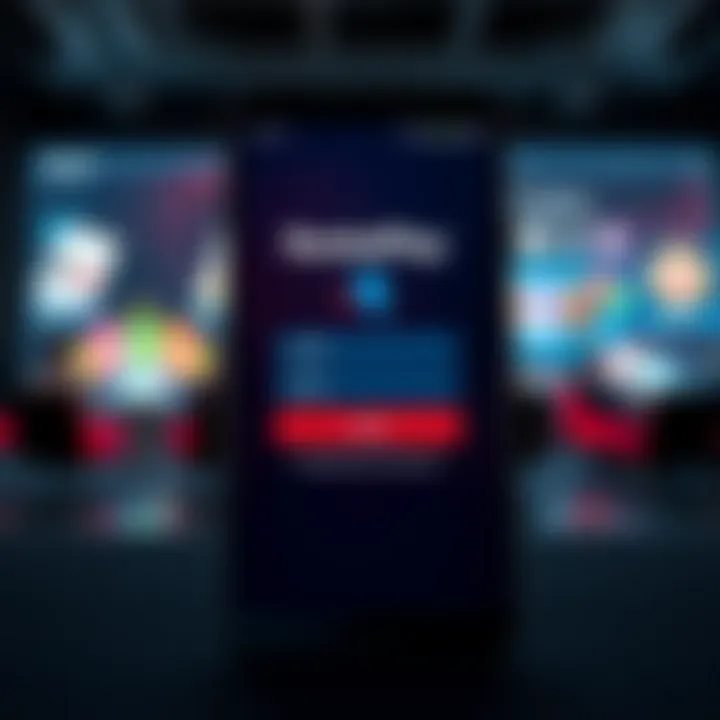 Secure RocketPlay Casino app login screen with emphasis on privacy and protection