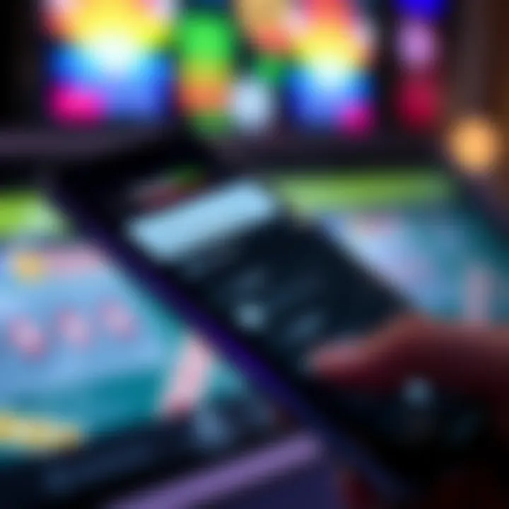 Mobile phone displaying secure payment options within RocketPlay Casino app