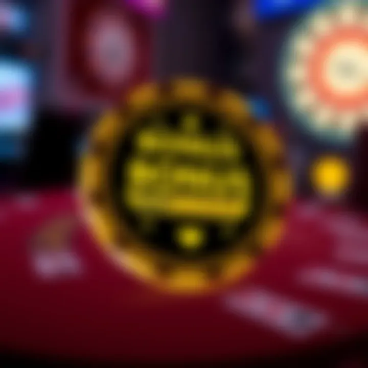 Bonus Reward Symbol for RocketPlay Casino Promotions Graphic of a glowing casino chip symbolizing bonus rewards available at RocketPlay Casino