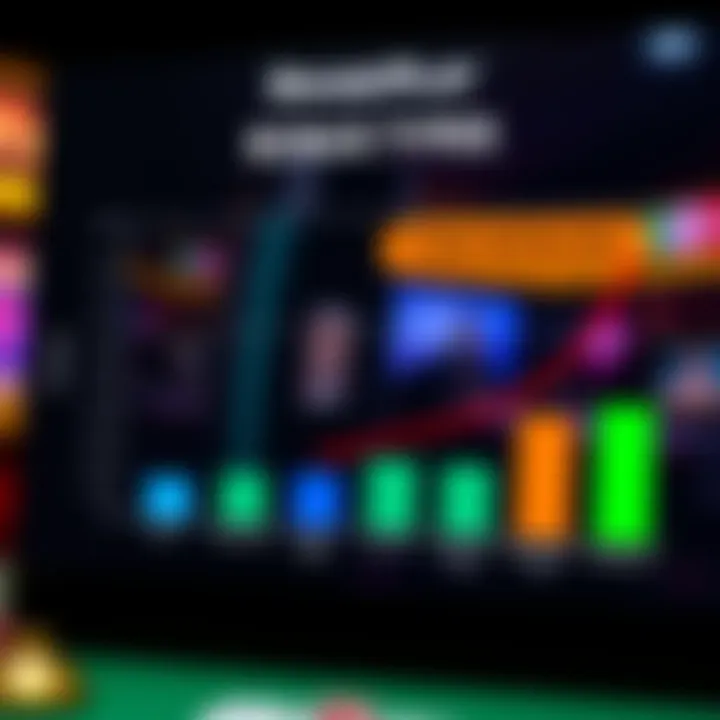 Graph showing different types of casino bonuses available at RocketPlay Casino