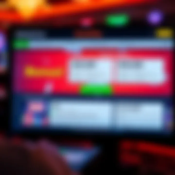 Overview of RocketPlay Casino Bonus Offers and Wagering Conditions Digital interface displaying bonus offers and wagering requirements on casino website