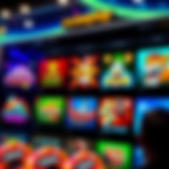 Interface showing a variety of casino games available on Rocketplay Casino tailored for Canadian players
