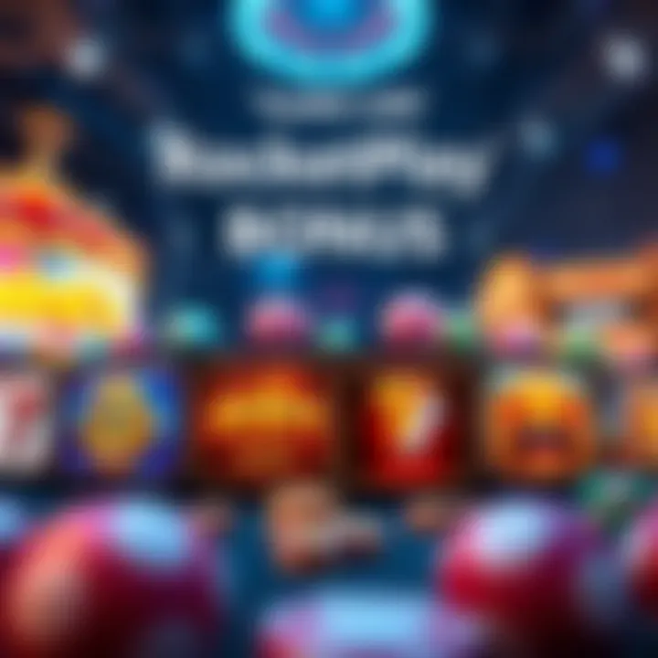 Illustration of casino game icons highlighting popular game options available with bonus