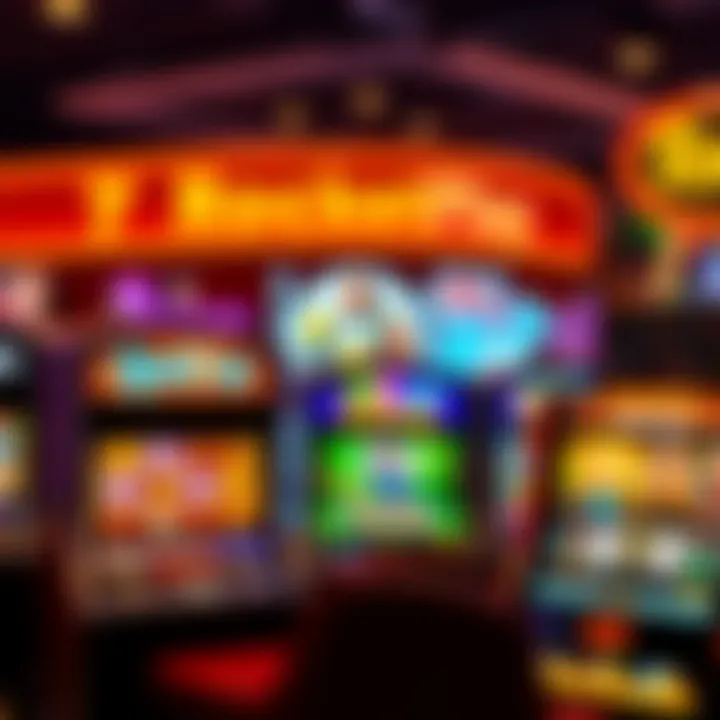 Diverse Game Options at Rocketplay Casino Colorful slot machine icons representing various game themes at Rocketplay Casino