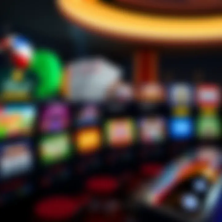Display of diverse casino games available with payment options on RocketPlay platform