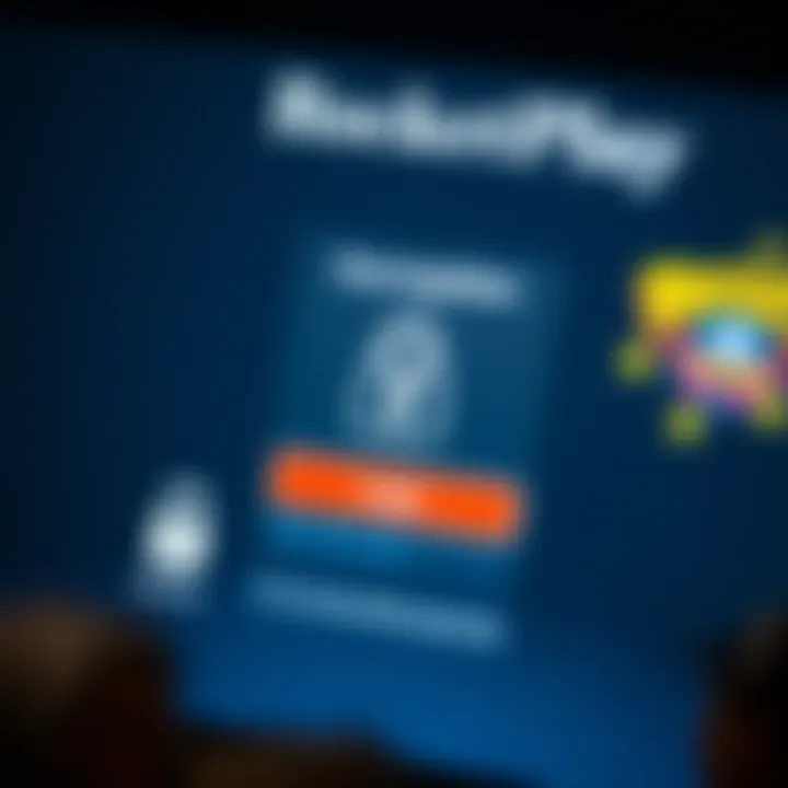Secure login screen displaying encryption and security symbols for RocketPlay Casino