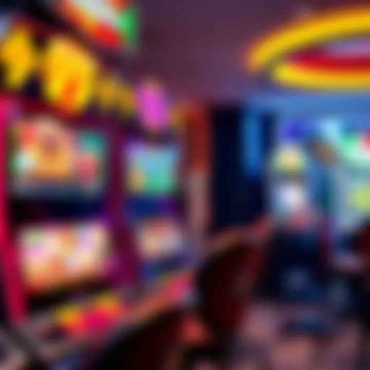 Bright and colorful casino interface showcasing popular slot games available at RocketPlay Casino in Australia