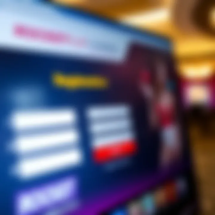 User interface showing registration form on RocketPlay Casino website