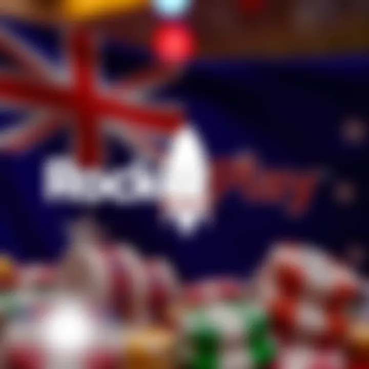 RocketPlay Free Deposit Promo Codes and Australian Market Overview Graphic depicting RocketPlay logo with promotional codes overlay and Australian flag background