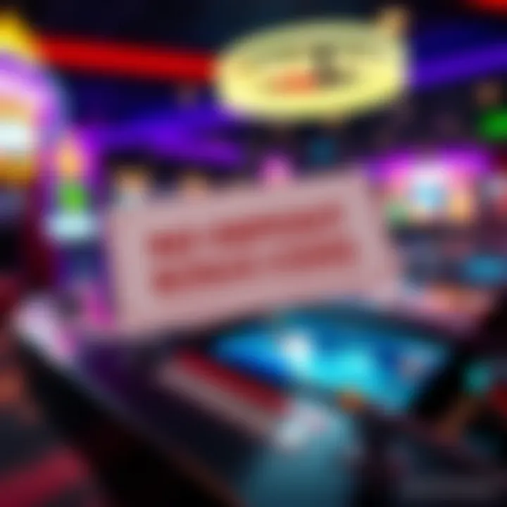 Illustration showing a digital coupon floating over a gaming console with vibrant icons symbolizing rewards and bonuses