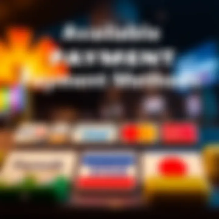 Various payment method icons accepted by RocketPlay 25 including credit cards and digital wallets