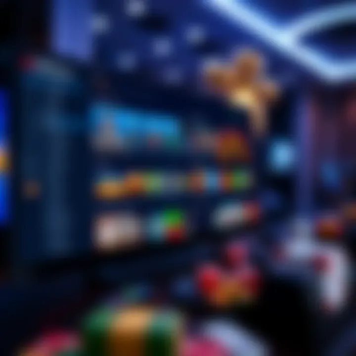 Interface showing Rocketplay platform features and user dashboard