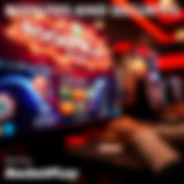 Promotional banner highlighting bonuses and secure features on a gaming website for Australian players