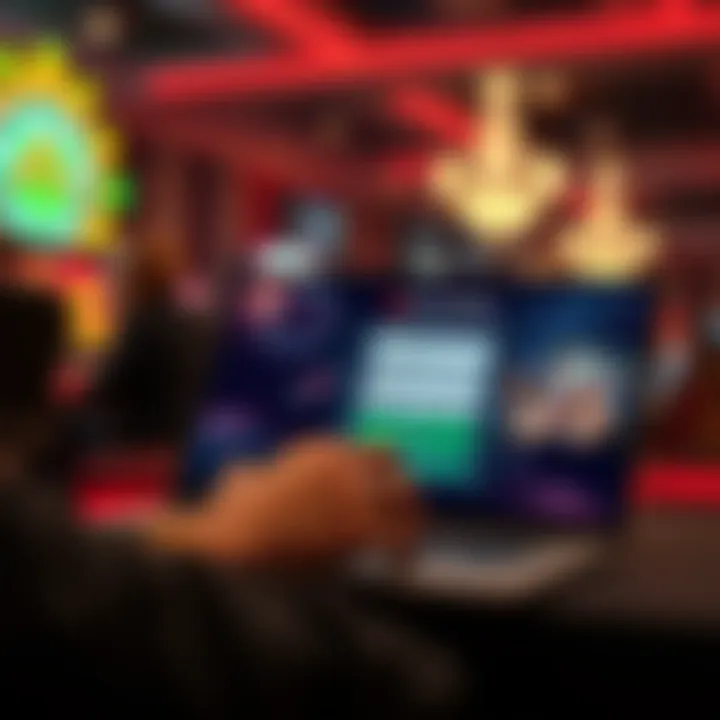 User filling out online registration form on RocketPlay platform