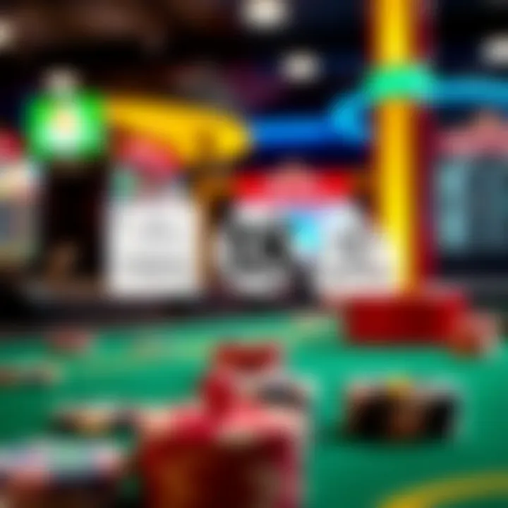 Responsible Gaming and Legal Guidelines in Australia Visual representation of safe and responsible online gaming practices with Australian legal symbols