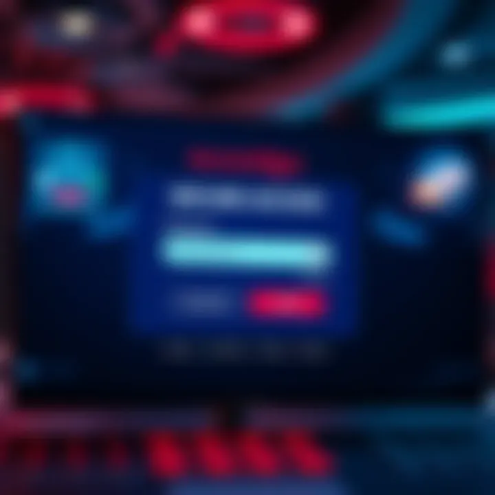 Secure authentication process with emphasis on password and security settings