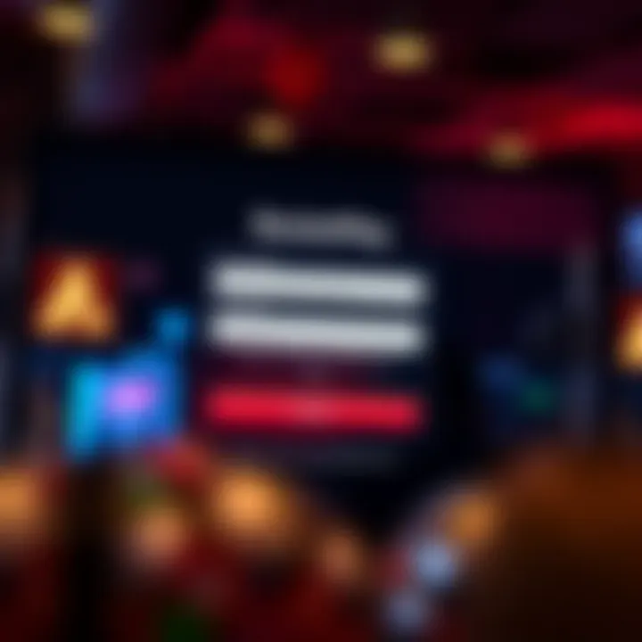 Logging Into RocketPlay Safely Secure login interface of RocketPlay showing multiple authentication options