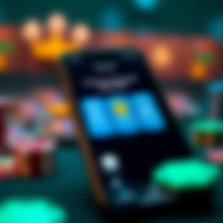 Secure payment options on a mobile screen featuring Australian currency symbols and security icons
