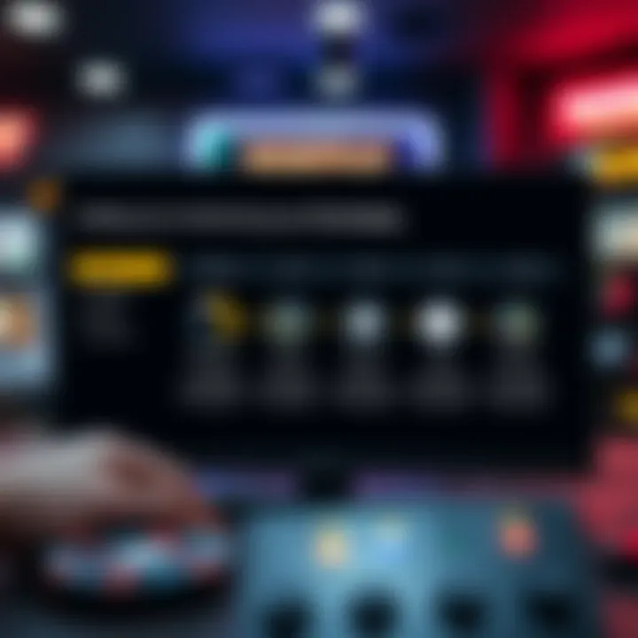 Illustration of Rocketplay setup process with icons representing configuration and optimization