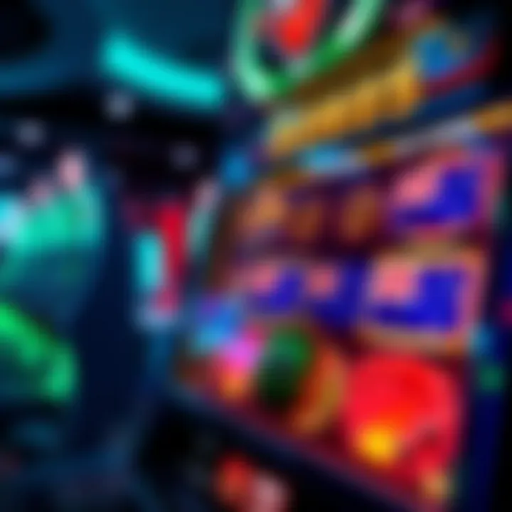 Graphic showing a digital slot machine with bonus code icons and Australian flag symbols