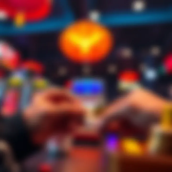 Illustration of a safe and secure payment transaction on an online gambling platform