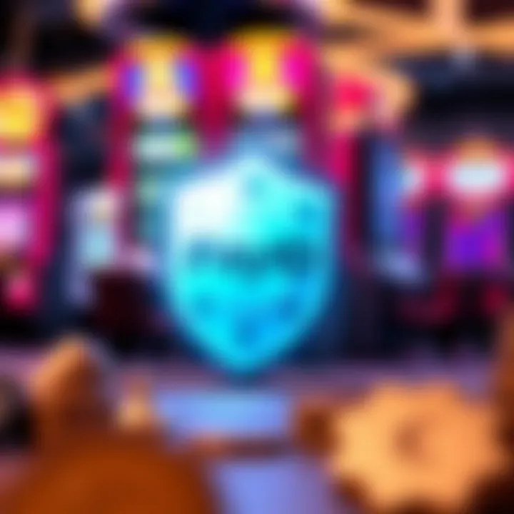 Conceptual illustration showing a secure digital wallet with PayID logo and Australian currency symbols