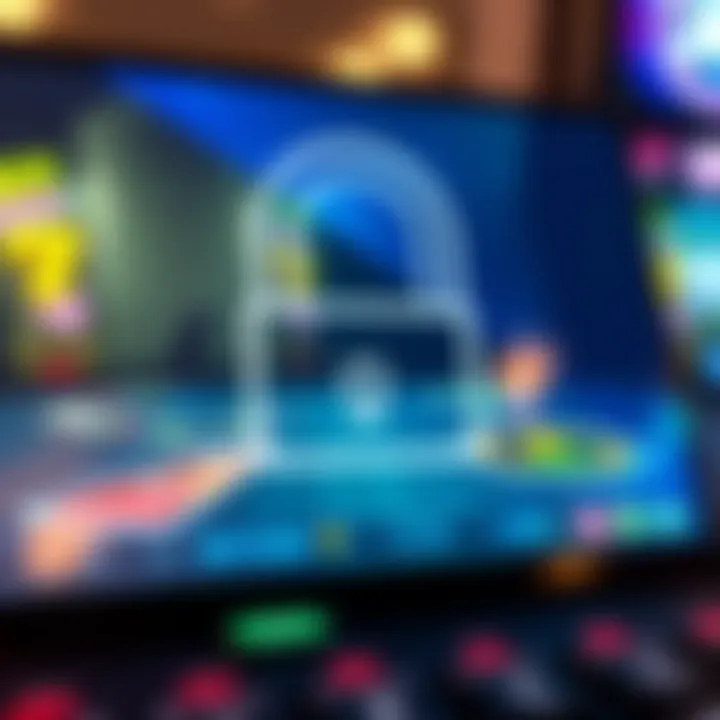 Illustration of a digital code unlocking online gaming bonuses on a bright interface