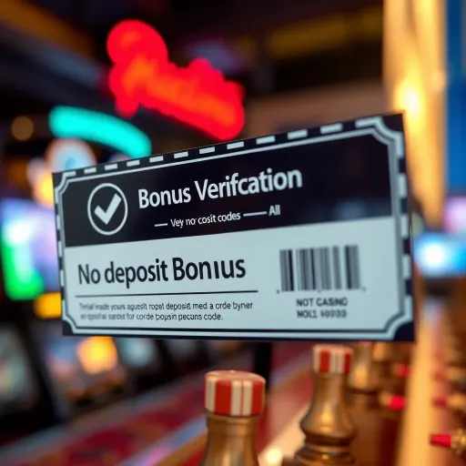 No Deposit Bonus Code Verification Graphic of a digital coupon with a code and a checkmark indicating successful verification for a no deposit bonus