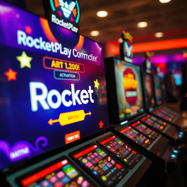 Activating RocketPlay No Deposit Codes for Enhanced Rewards Gaming interface showcasing RocketPlay no deposit codes activation on a vibrant screen